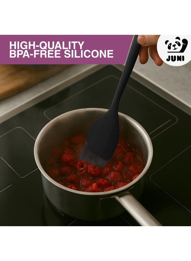 JUNI 21-Piece Silicone Kitchen Utensils Set with Holder – Heat Resistant Cooking Spatula, Spoon, Ladle & Turner Set for Non-Stick Cookware – BPA Free Silicone Cooking Tools - Image 4